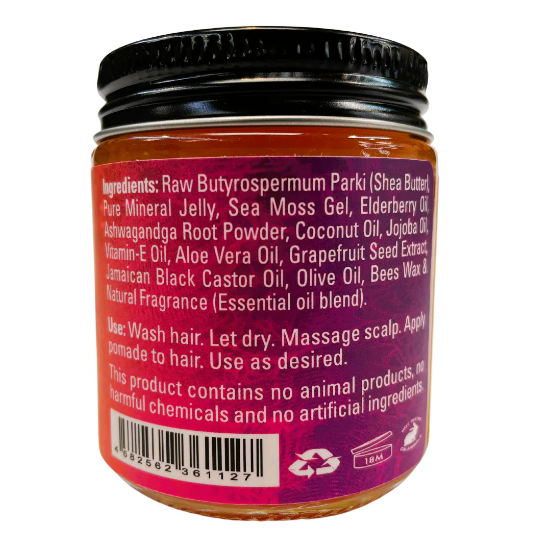 Sea Moss with Elderberry Hair Pomade 4oz