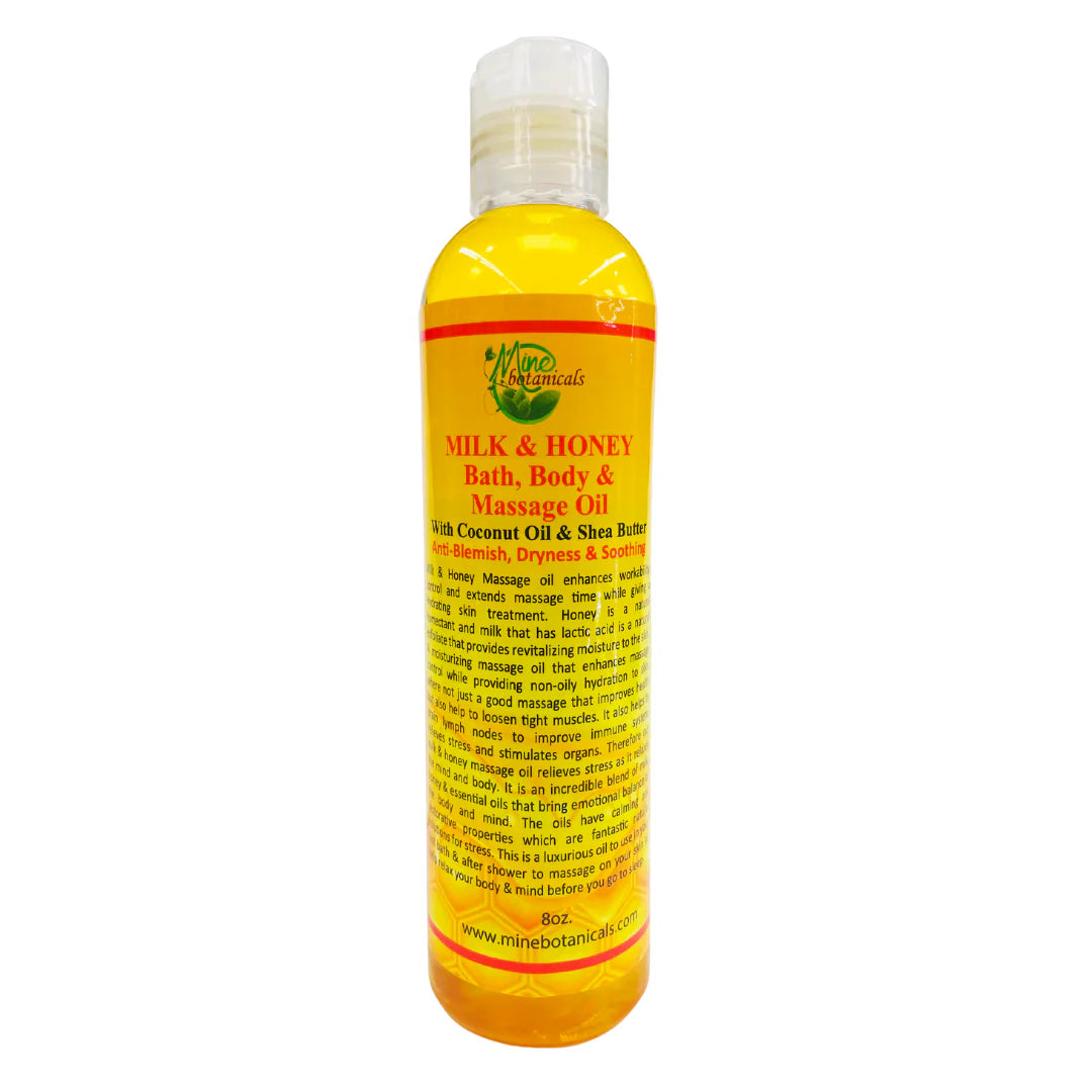 MILK & HONEY Bath, Body & Massage Oil 8oz