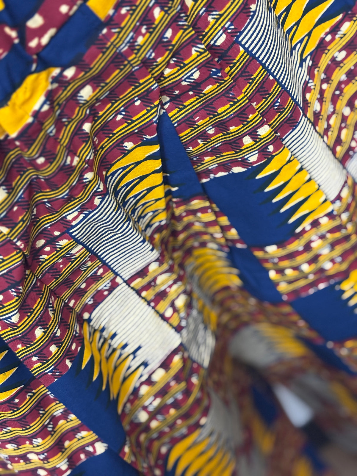 Women african pattern pants with pockets