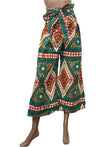 Women african pattern pants